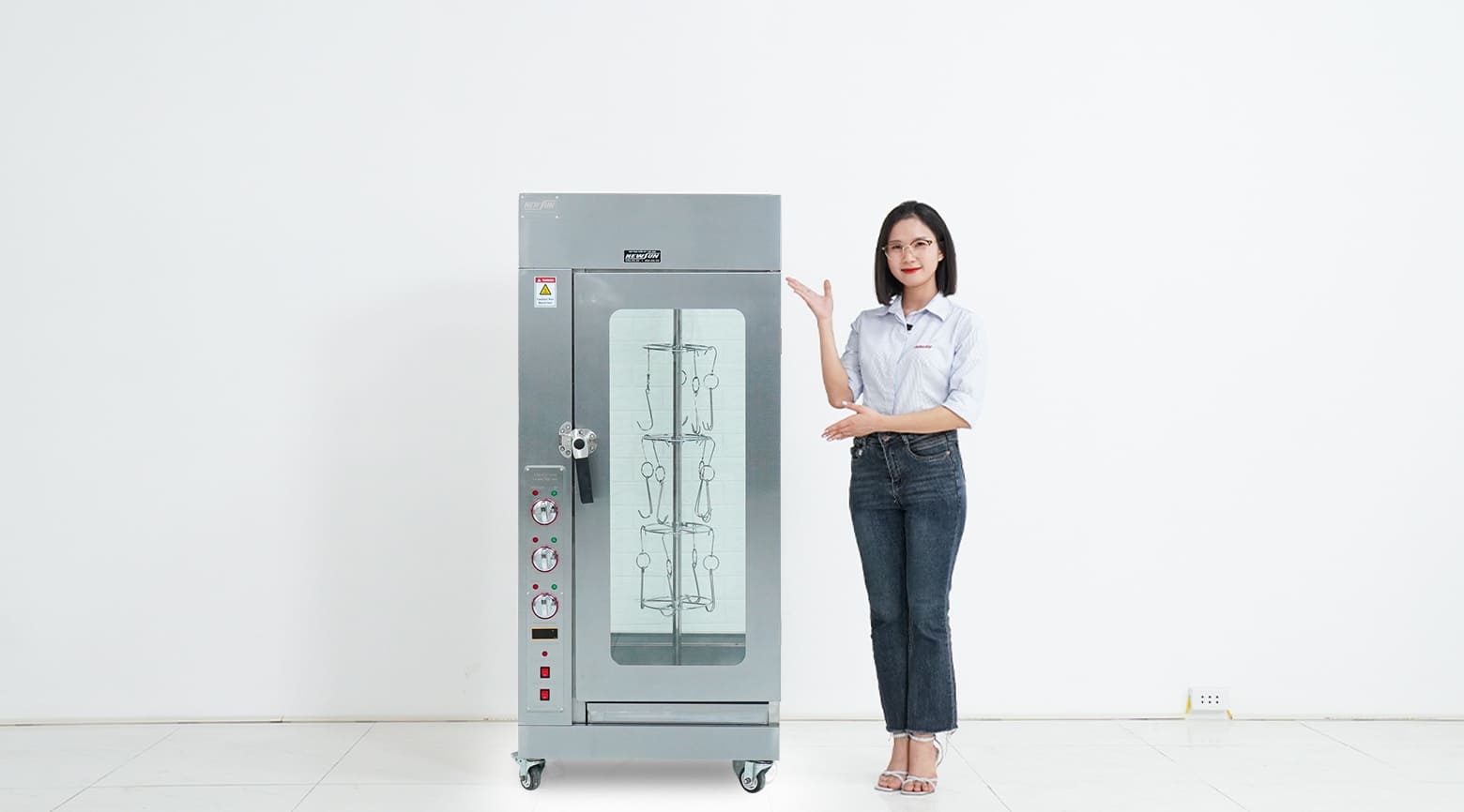 Lò quay gà vịt dùng điện CY-206