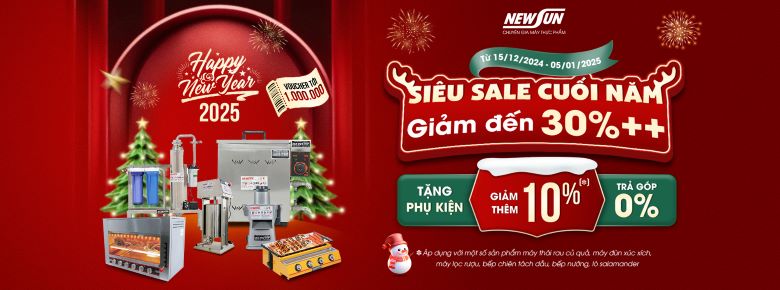 Tưng bừng Noel, rộn ràng năm mới với NEWSUN