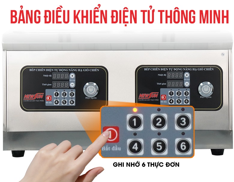 Bảng điều khiển điện tử trực quan, dễ sử dụng Bảng điều khiển điện tử trực quan, dễ sử dụng