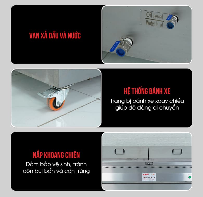 Một số chi tiết khác của bếp
