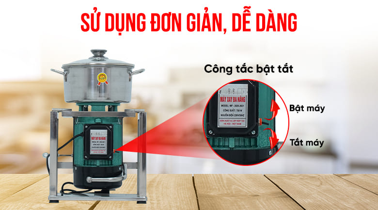 Sử dụng đơn giản