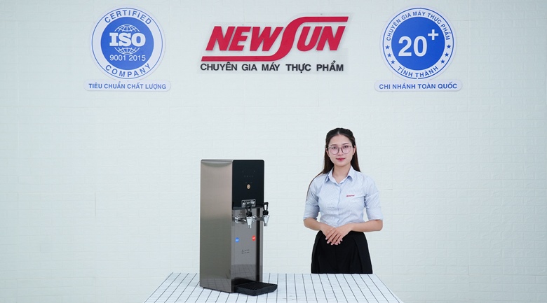 Thiết kế nhỏ gọn, phù hợp đặt bàn hoặc trong các quầy pha chế Thiết kế nhỏ gọn, phù hợp đặt bàn hoặc trong các quầy pha chế