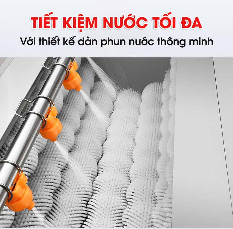 Vòi cấp nước tia nhỏ lắp ngay trên khoang cạo rửa Vòi cấp nước tia nhỏ lắp ngay trên khoang cạo rửa