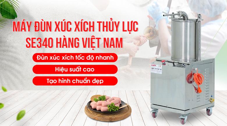 Giới thiệu máy đùn xúc xích SE340 hàng Việt Nam Giới thiệu máy đùn xúc xích SE340 hàng Việt Nam