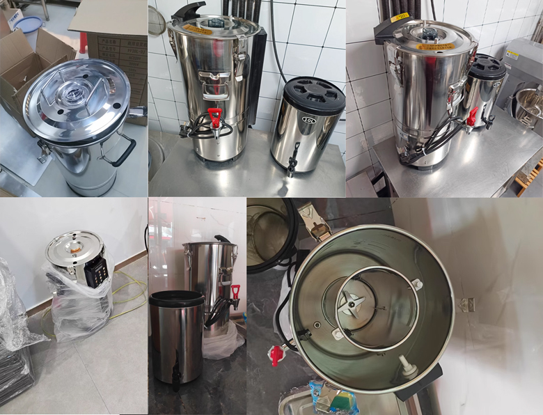 Thực tế khách hàng mua máy xay nấu sữa đậu nành 9136FS S15L tại NEWSUN Thực tế khách hàng mua máy xay nấu sữa đậu nành 9136FS S15L tại NEWSUN