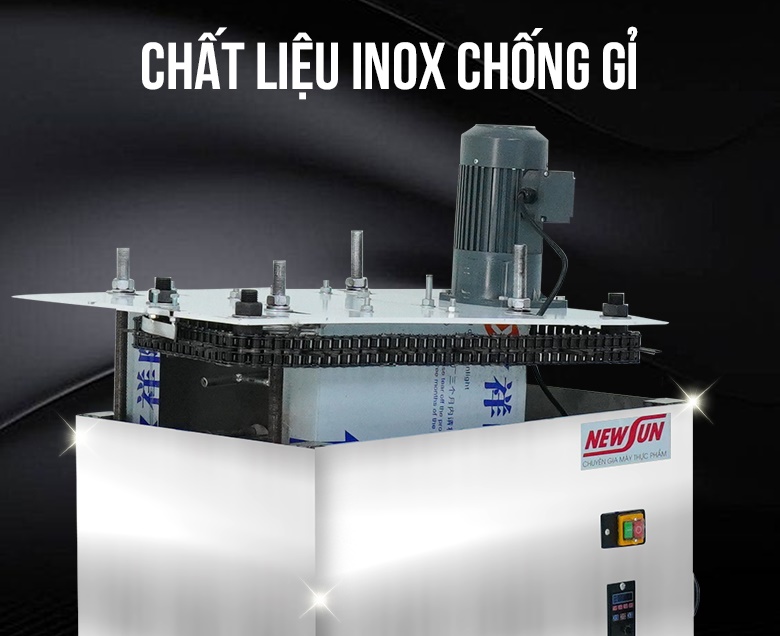 Chất liệu inox cao cấp, không han gỉ Chất liệu inox cao cấp, không han gỉ