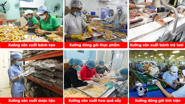 Phù hợp với nhiều cơ sở sản xuất kinh doanh
