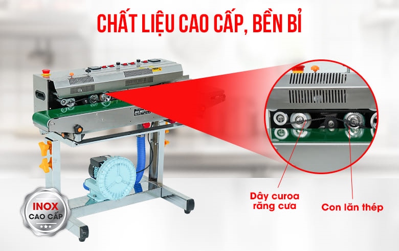 Chất liệu inox cao cấp
