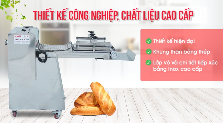 Thiết kế công nghiệp, chất liệu cao cấp