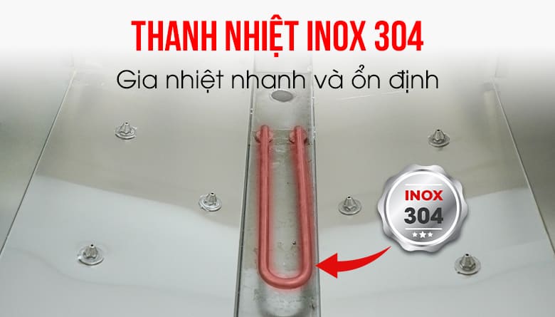 Thanh nhiệt giúp gia nhiệt nhanh