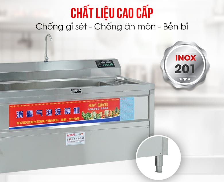 Chất liệu inox cao cấp