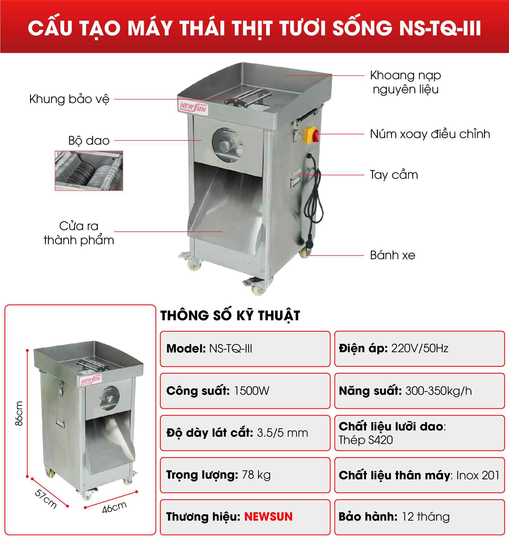 Cấu tạo và thông số kỹ thuật Cấu tạo và thông số kỹ thuật