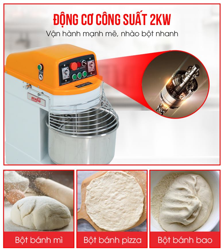 Công suất mạnh mẽ, bền bỉ