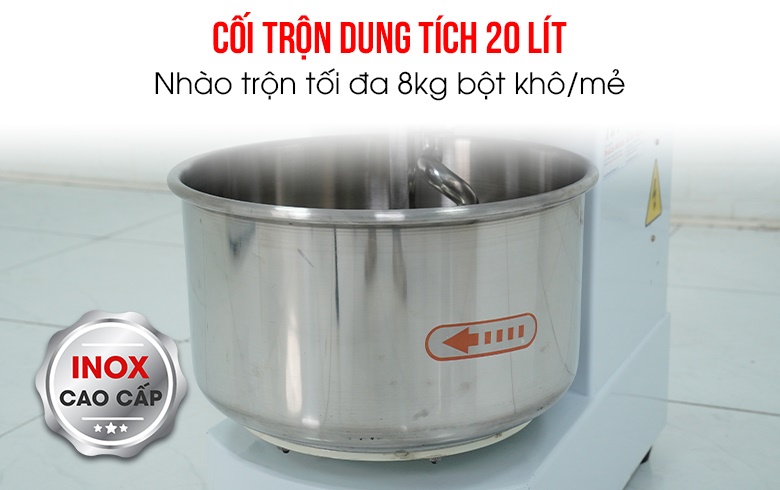 Cối trộn dung tích 20 lít