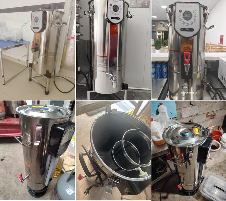 Hình ảnh máy xay nấu sữa đậu nành thực tế