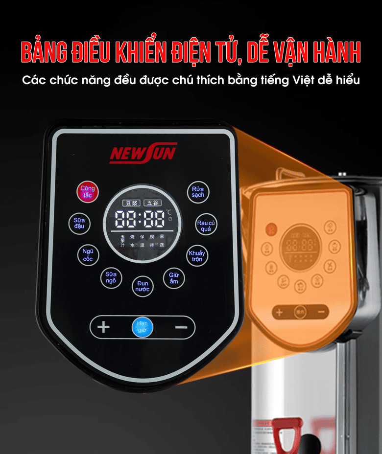 Bảng điều khiển bằng tiếng Việt