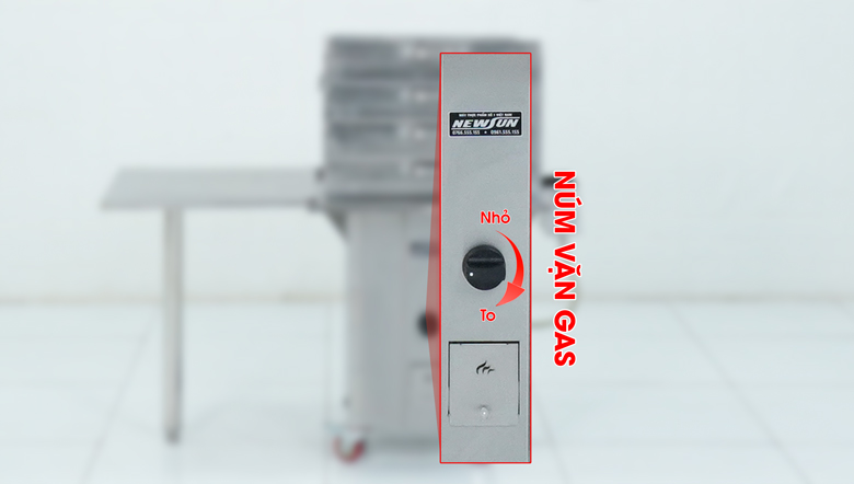 Núm vặn gas đơn giản, dễ sử dụng Núm vặn gas đơn giản, dễ sử dụng
