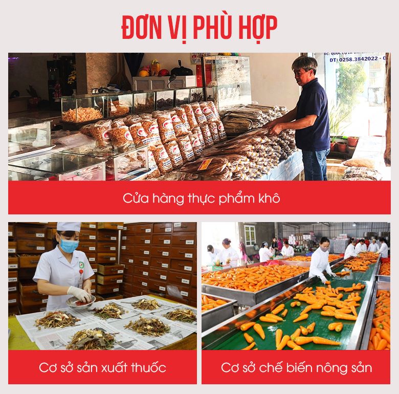Tủ sấy 12 khay xoay CY-12 được ứng dụng trong nhiều đơn vị sản xuất thực phẩm khô Tủ sấy 12 khay xoay CY-12 được ứng dụng trong nhiều đơn vị sản xuất thực phẩm khô