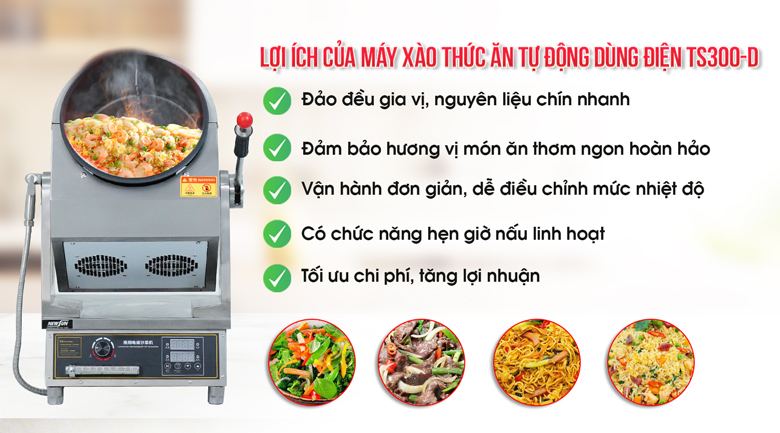 Lý do nên thay thế phương pháp xào nấu truyền thống bằng máy nấu ăn tự động Lý do nên thay thế phương pháp xào nấu truyền thống bằng máy nấu ăn tự động
