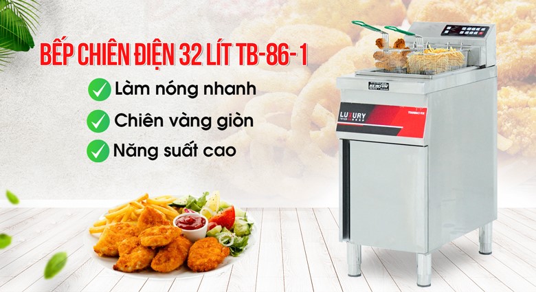 Bếp chiên điện tử 32 lít TB-86-1