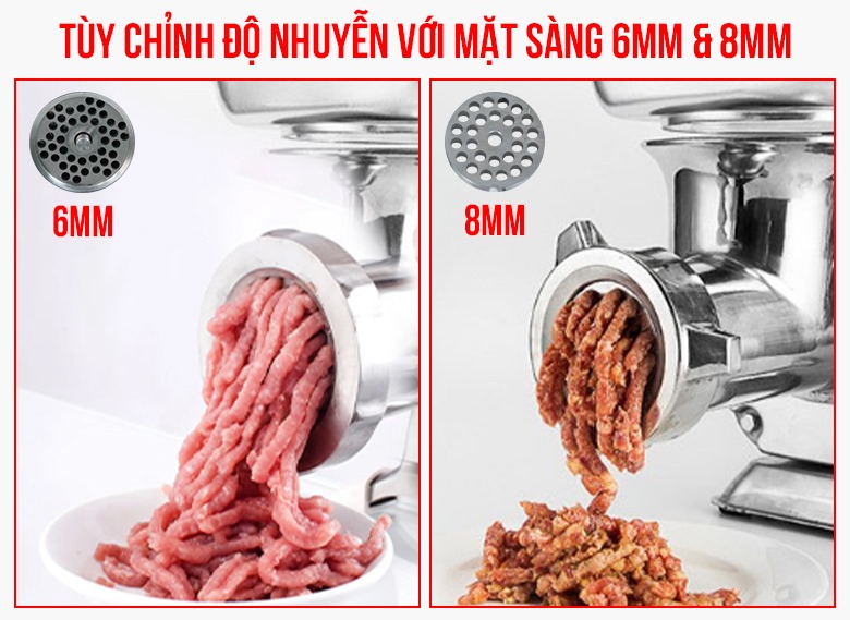 Xay đa dạng nguyên liệu với nhiều độ nhuyễn khác nhau Xay đa dạng nguyên liệu với nhiều độ nhuyễn khác nhau