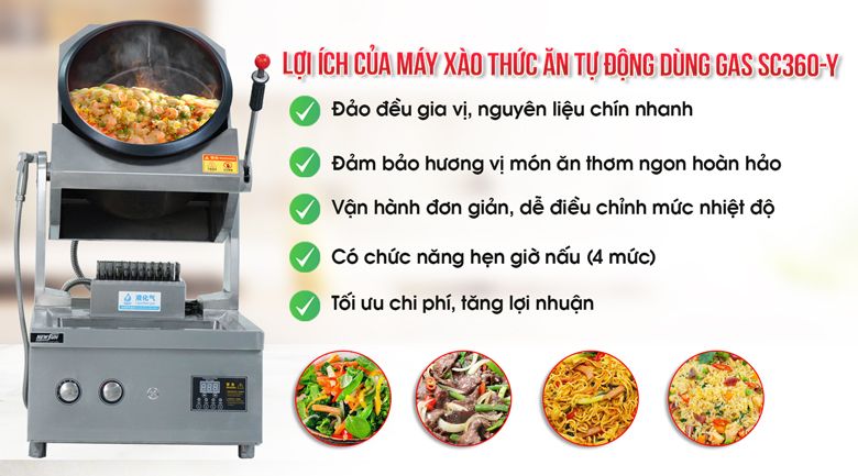 Những lợi ích khi sử dụng máy xào nấu thức ăn tự động Những lợi ích khi sử dụng máy xào nấu thức ăn tự động