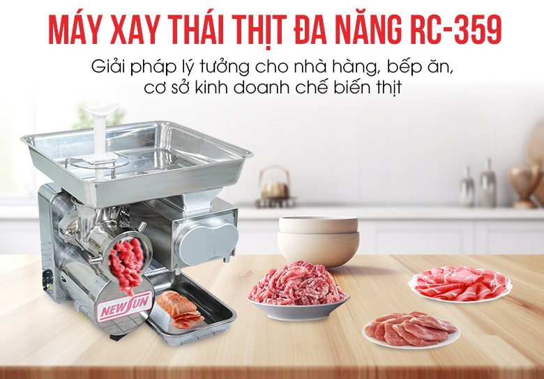 Máy xay thái thịt đa năng RC-359 chính hãng, giá tốt Máy xay thái thịt đa năng RC-359 chính hãng, giá tốt