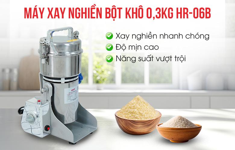 Hình ảnh máy xay nghiền bột khô 0,3kg HR-06B 1500W Hình ảnh máy xay nghiền bột khô 0,3kg HR-06B 1500W