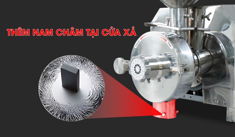 Nam châm giúp hút mạt, vụn sắt li ti nếu có Nam châm giúp hút mạt, vụn sắt li ti nếu có