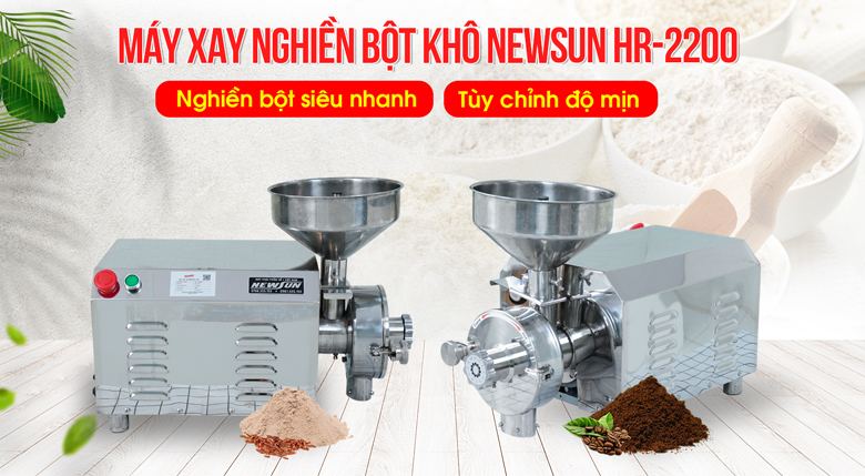 Hình ảnh máy xay nghiền bột khô HR2200 Hình ảnh máy xay nghiền bột khô HR2200