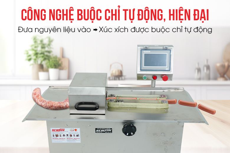Cơ chế buộc chỉ tự động của thiết bị giúp nâng cao năng suất, chất lượng thành phẩm Cơ chế buộc chỉ tự động của thiết bị giúp nâng cao năng suất, chất lượng thành phẩm