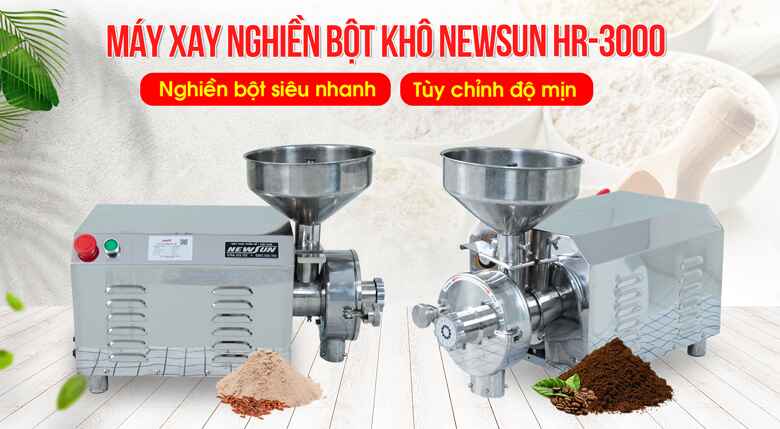 Hình ảnh máy xay nghiền bột khô HR3600 Hình ảnh máy xay nghiền bột khô HR3600