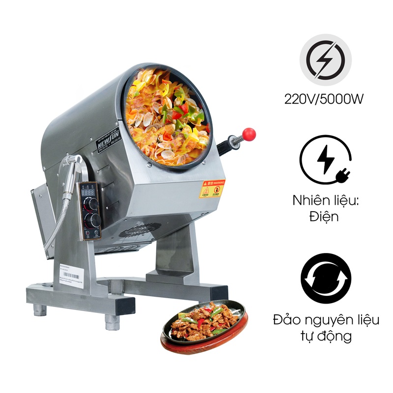 Máy xào thức ăn tự động để bàn 3500W JY260-D
