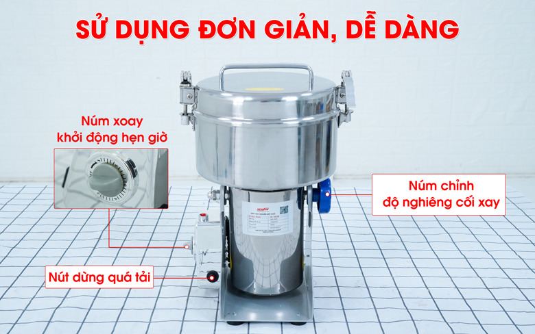Bảng điều khiển có cấu tạo đơn giản