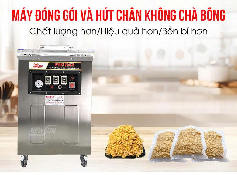 Máy hút chân không ruốc DZQ420 Promax