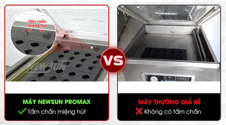 Thiết kế tấm chắn miệng hút