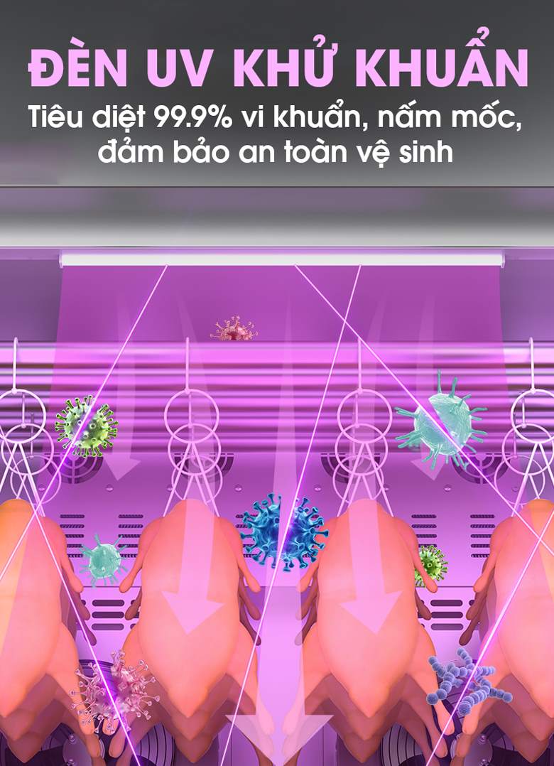 Đèn UV khử khuẩn