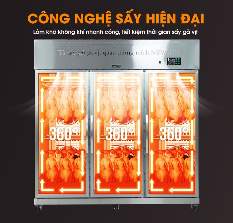 Công nghệ sấy tiên tiến 