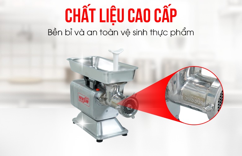Chất liệu chế tạo cao cấp, bền bỉ, chắc chắn và đảm bảo vệ sinh Chất liệu chế tạo cao cấp, bền bỉ, chắc chắn và đảm bảo vệ sinh