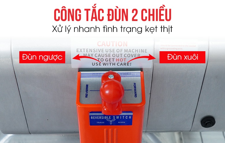 Công tắc đùn 2 chiều, xử lý nhanh tình trạng kẹt thịt Công tắc đùn 2 chiều, xử lý nhanh tình trạng kẹt thịt