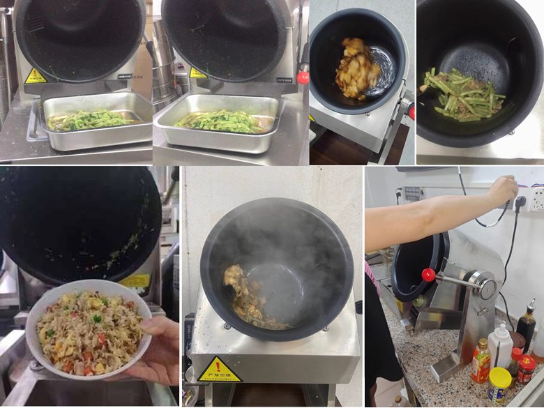 Ngày càng nhiều đơn vị lựa chọn sử dụng máy xào thức ăn tự động 