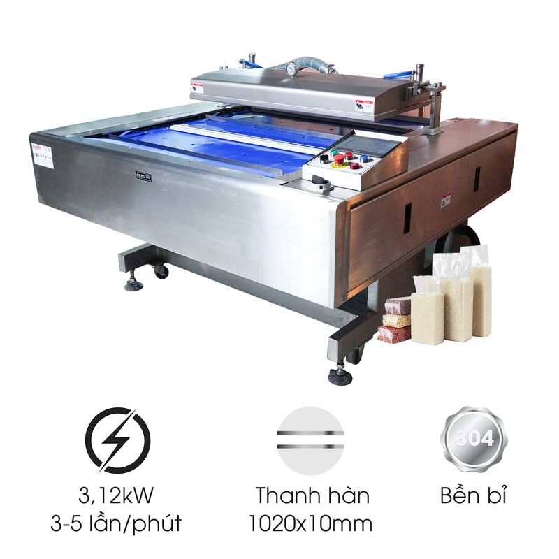 Máy hút chân không tự động liên tục HVB‑1020F/1