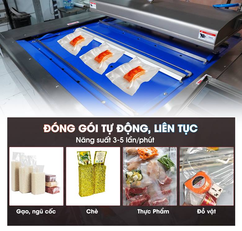 Đóng gói tự động, liên tục