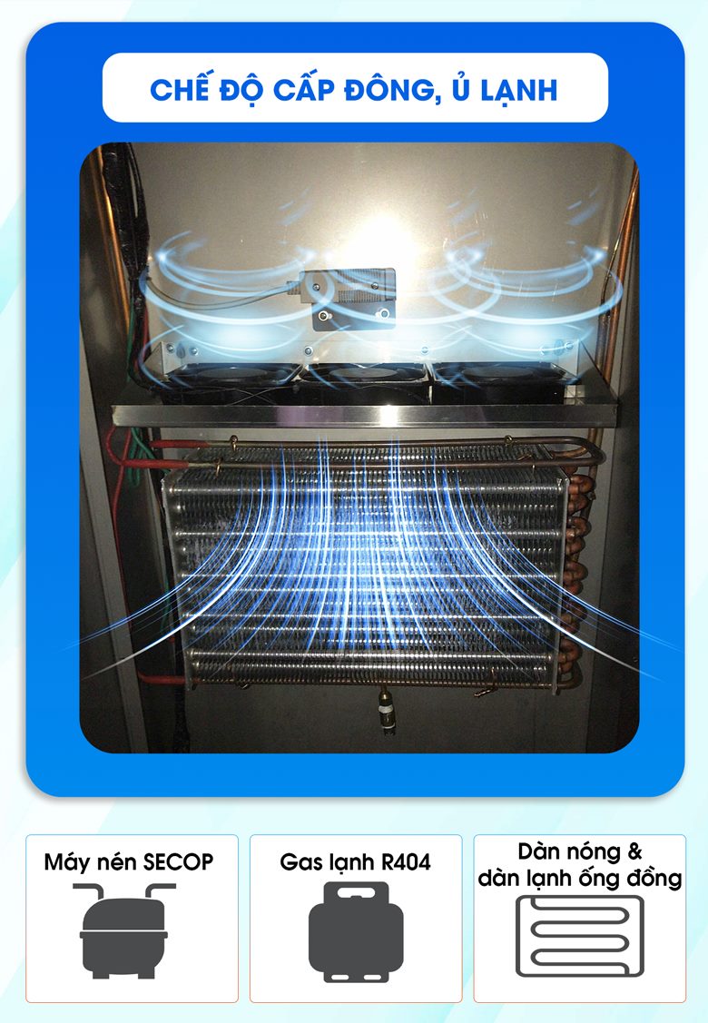 Chế độ cấp đông, ủ lạnh Chế độ cấp đông, ủ lạnh