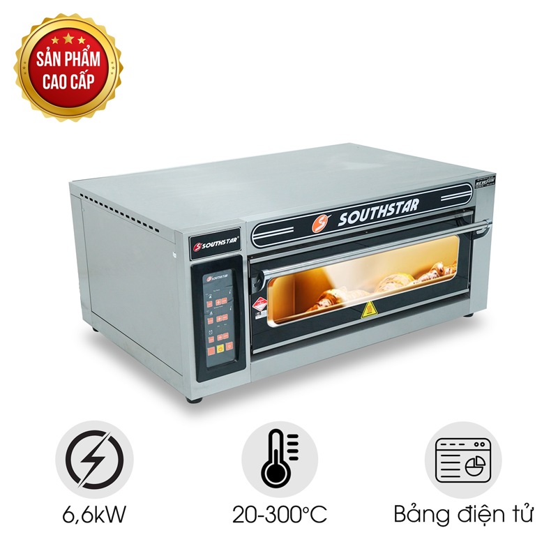 Lò nướng bánh Southstar điện tử 1 tầng 2 khay YXD-20CI