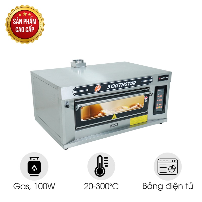 Lò nướng bánh Southstar gas 1 tầng 2 khay YXY-20AI