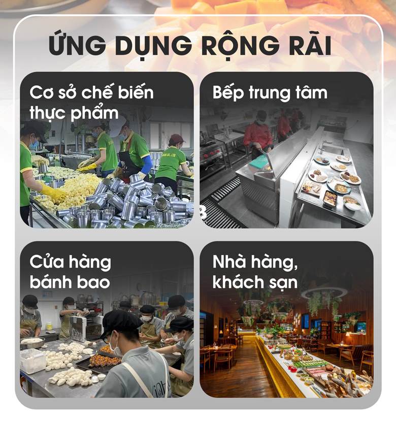 Ứng dụng rộng rãi
