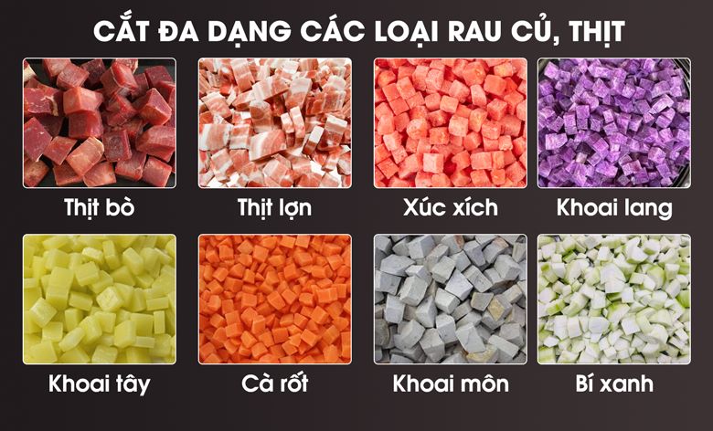 Cắt được đa dạng các loại nguyên liệu