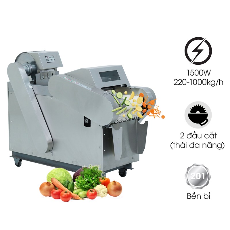 Máy thái rau củ quả QCT-1000S