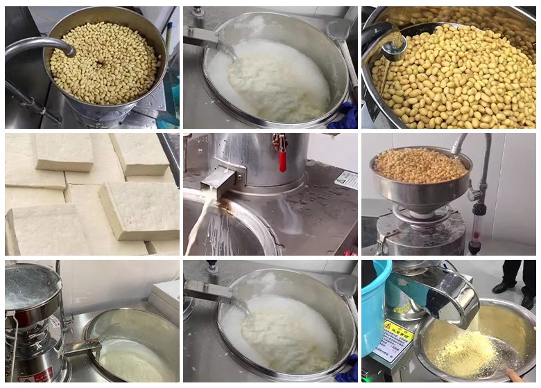 Khách hàng dùng máy xay và nấu đậu liên hoàn 160kg/h FS-120 Khách hàng dùng máy xay và nấu đậu liên hoàn 160kg/h FS-120